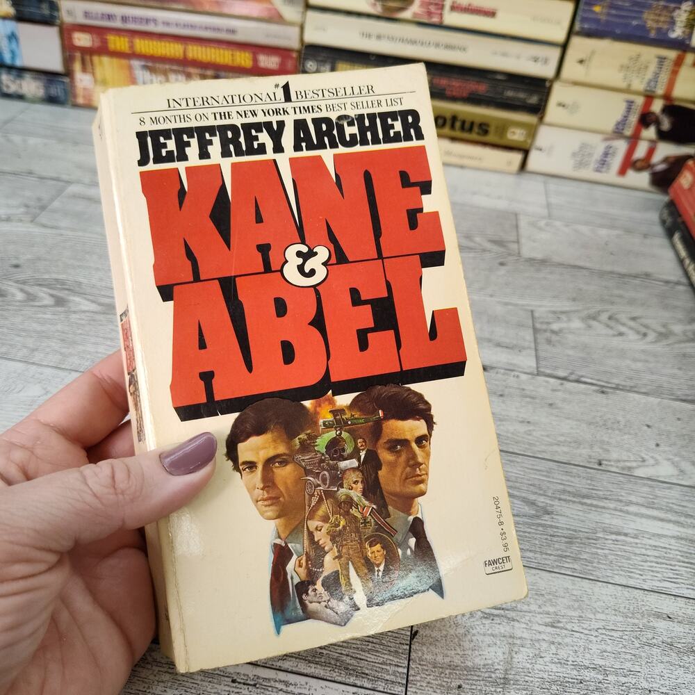 KANE‎ AND ABEL Jeffery Archer 1982 Fist Ballantine Books Edition Paperback